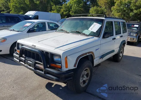 1997 Jeep Cherokee Sport из США, поврежденный, VIN 1J4FT68S0VL563012